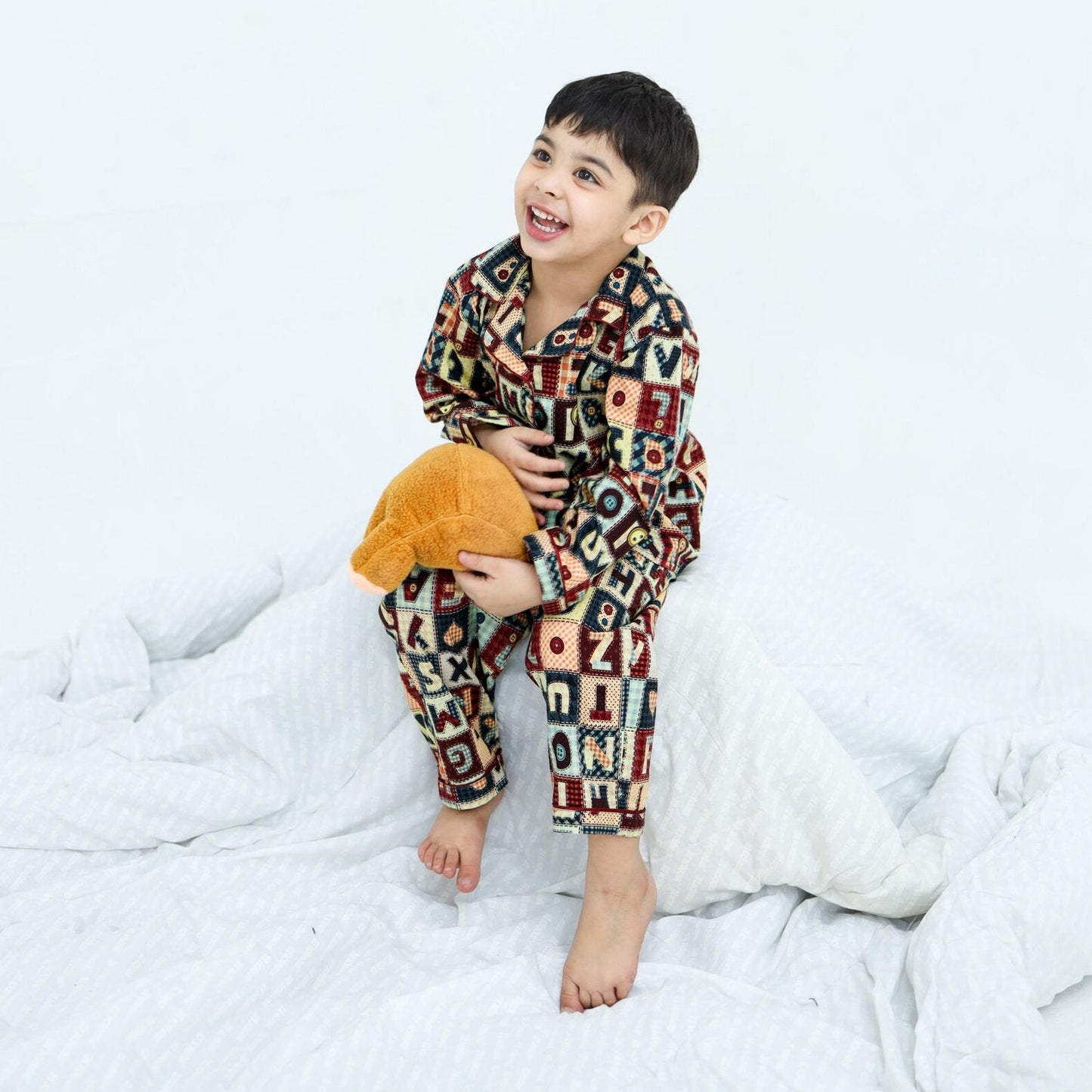 A to Z print soft cotton kids wear | Kids' Nightwear | AdoreRobe
