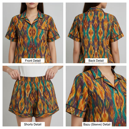 Rainbow Soft Cotton Ombre Printed | Women's Nightwear | AdoreRobe