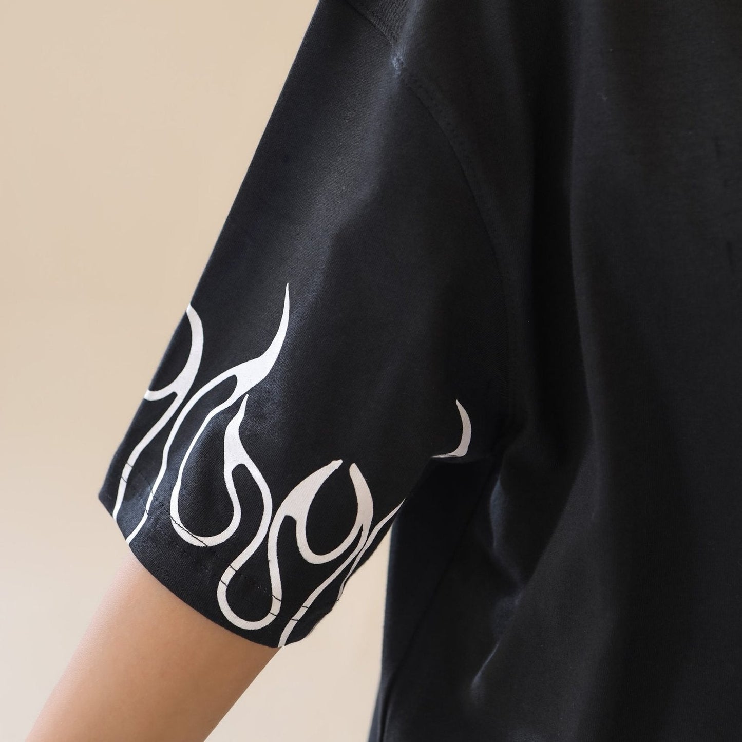 Unisex Drop Shoulder Never Give-up | Unisex T-Shirt | AdoreRobe