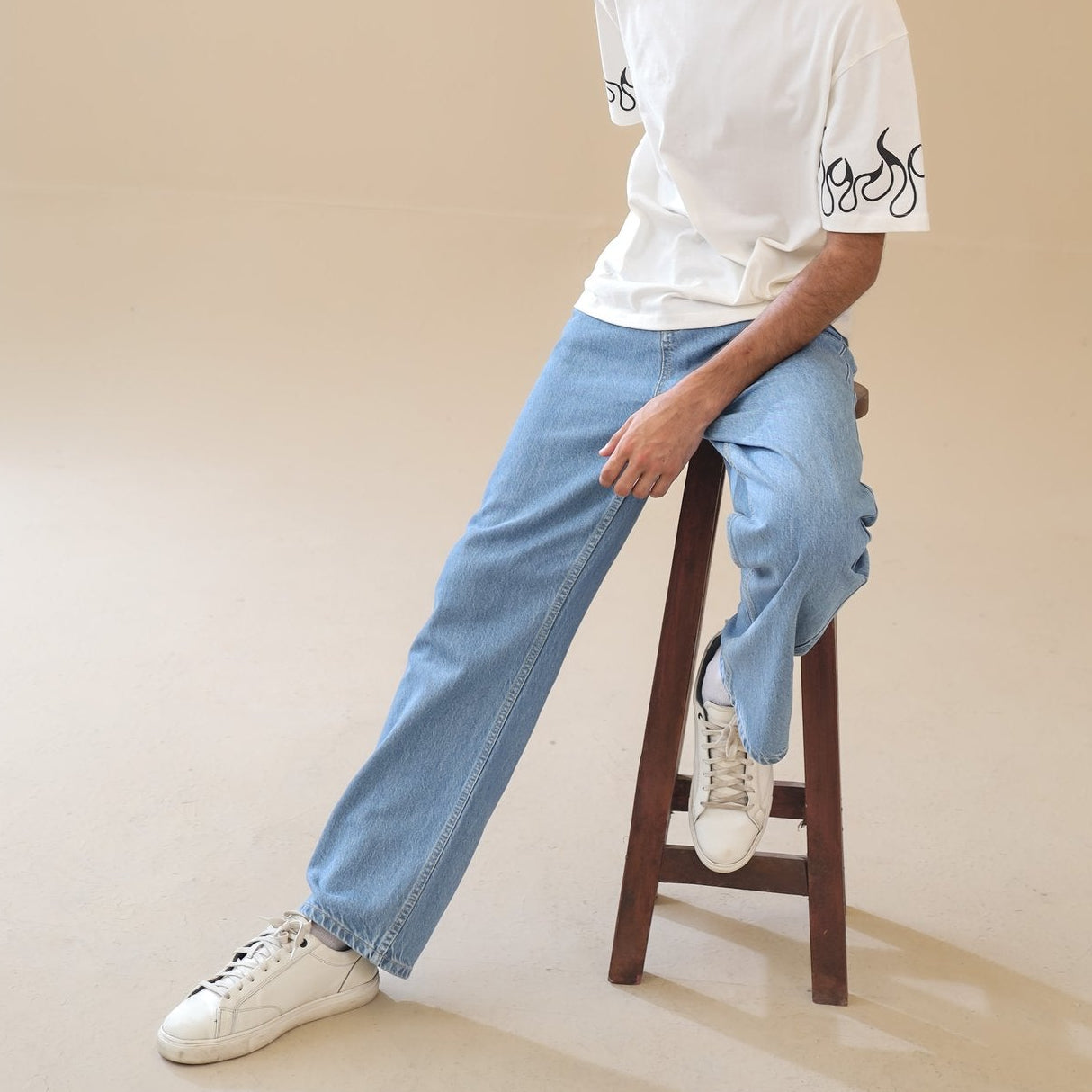 Unisex Loose Fit Denim Jeans 100% Cotton, | Unisex Jeans | AdoreRobe