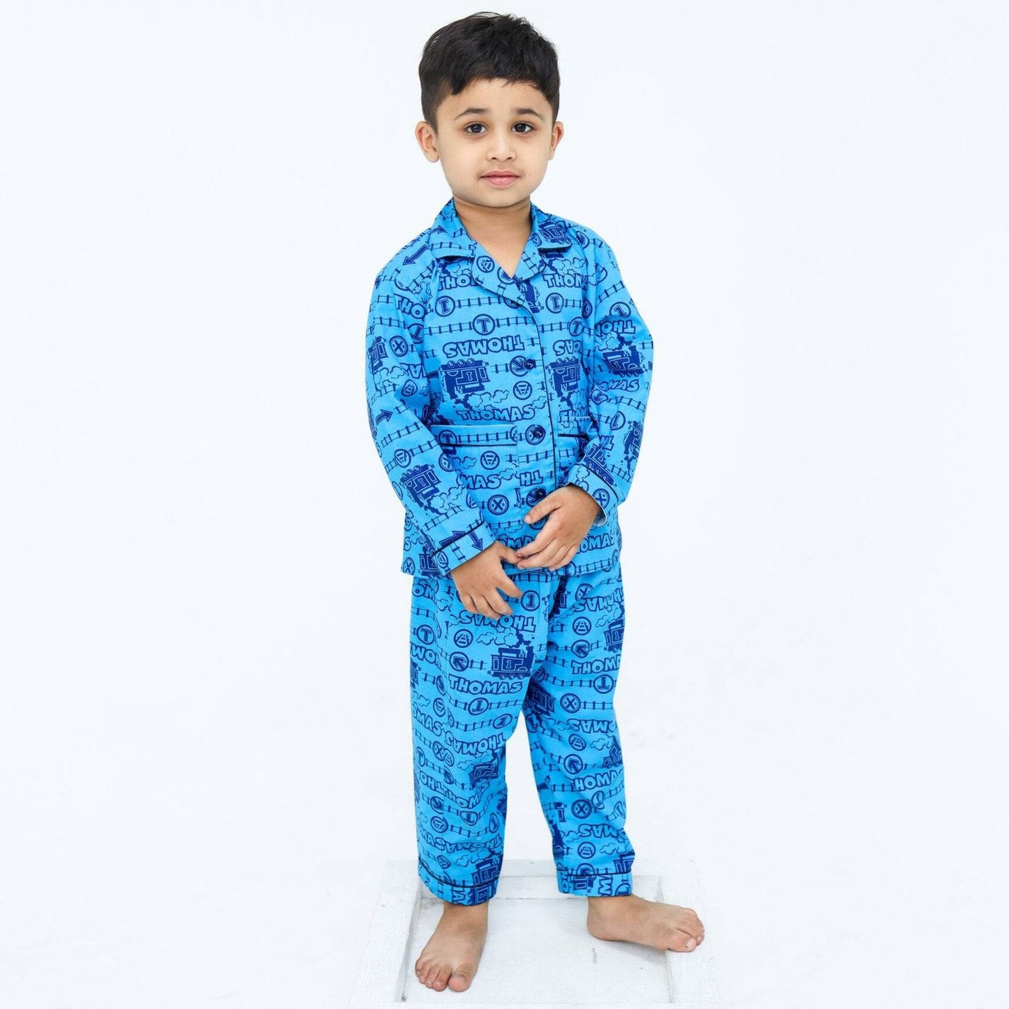 Thomas Adventure print winter cotton | Kids' Nightwear | AdoreRobe