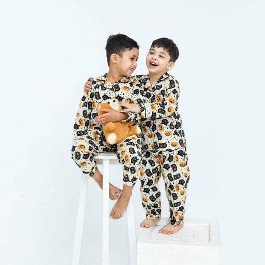 Halloweens print winter cotton kids wear