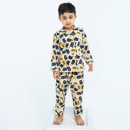 Halloweens print winter cotton kids wear | Kids' Nightwear | AdoreRobe