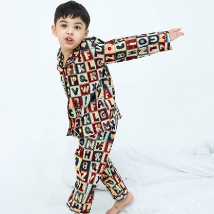 A to Z print soft cotton kids wear | Kids' Nightwear | AdoreRobe