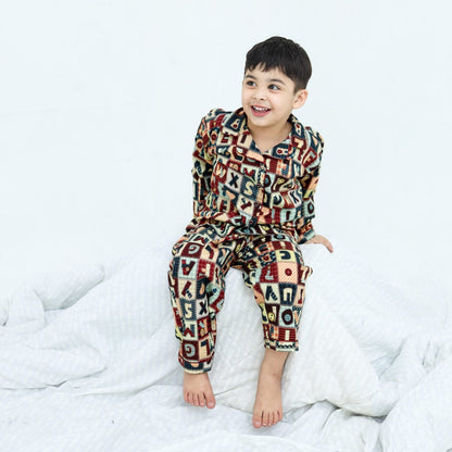 A to Z print soft cotton kids wear | Kids' Nightwear | AdoreRobe
