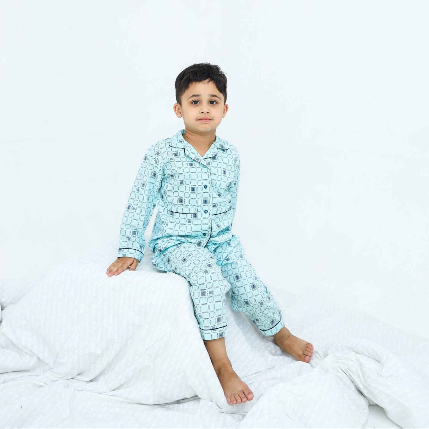 Sky Alpha print cotton kids wear | Kids' Nightwear | AdoreRobe