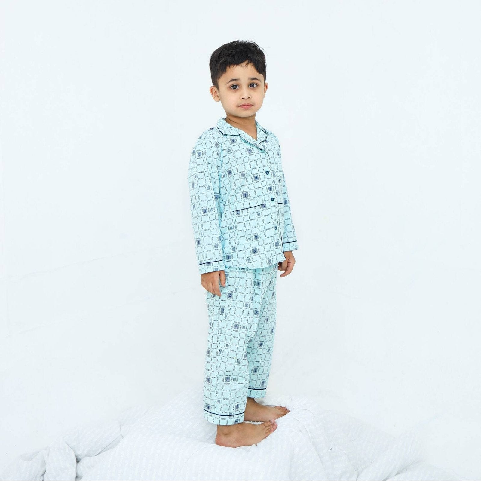 Sky Alpha print cotton kids wear | Kids' Nightwear | AdoreRobe