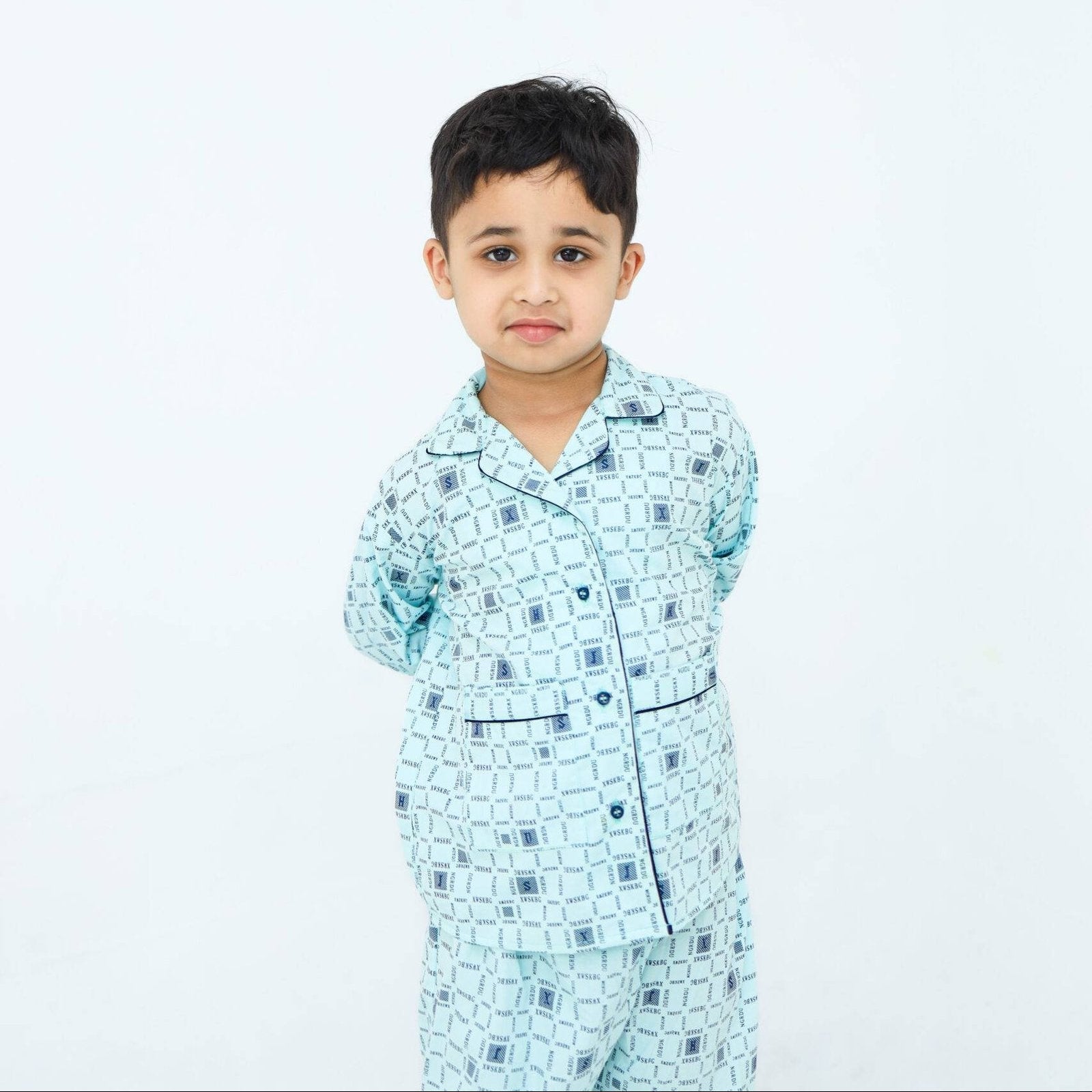 Sky Alpha print cotton kids wear | Kids' Nightwear | AdoreRobe