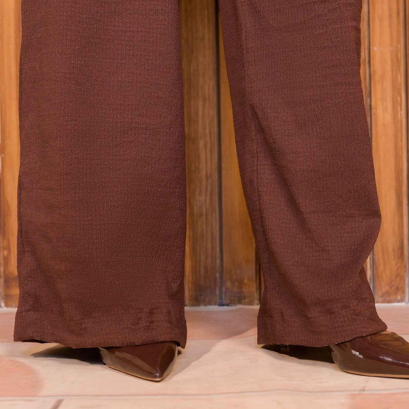 Rust Brown Women’s Co-Ord Set